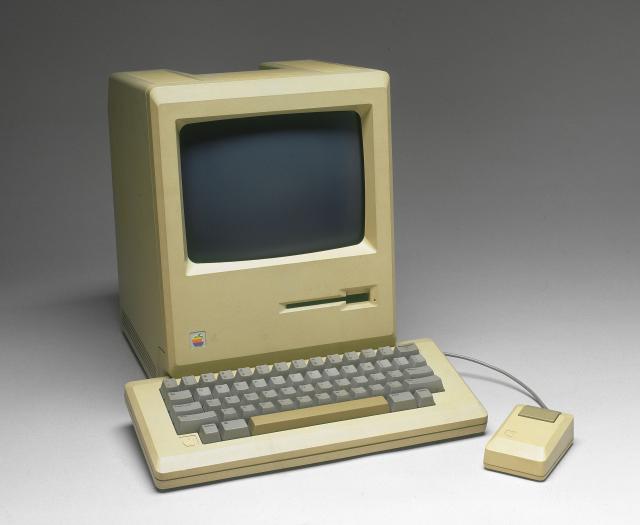 Apple Macintosh computer, model M001, c 1984.