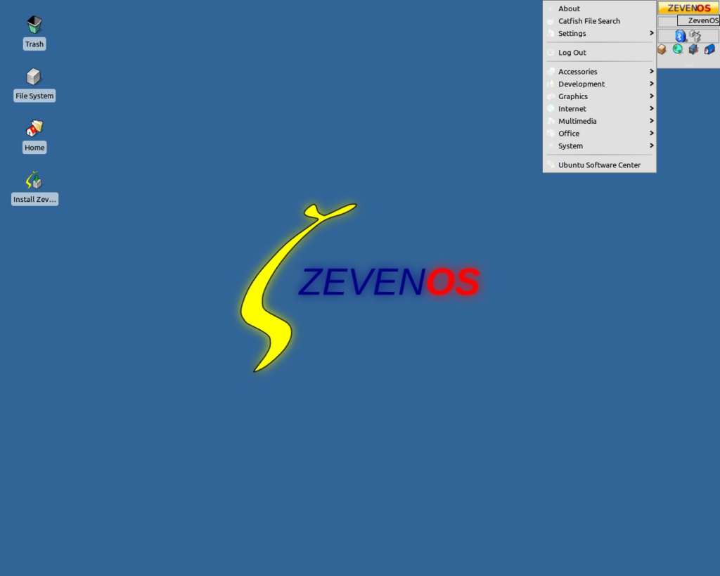 開発が終了した ZevenOS