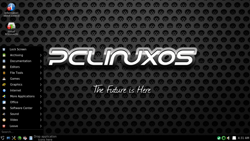 デスクトップ指向の PCLinuxOS 2019.02 "LXQt" がリリースされたので、