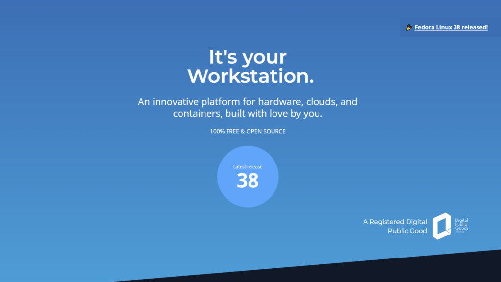 Fedora チームが最新の Fedora 38 をリリースしました。