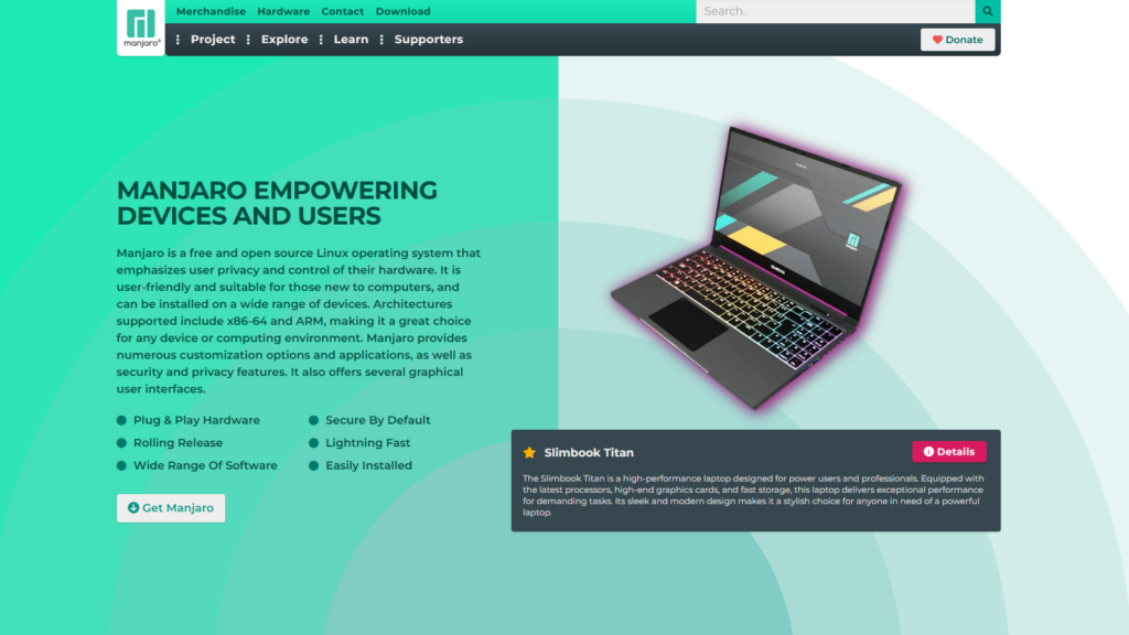 Manjaro 22.1 Talos リリース：初心者向けの GNOME 43、Plasma 5.27 LTS、Xfce 4.18