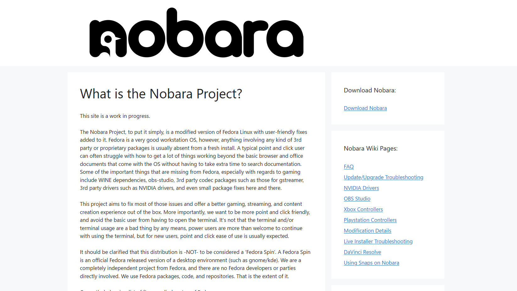 Nobara プロジェクト: Fedora Linux を初心者にも使いやすく！
