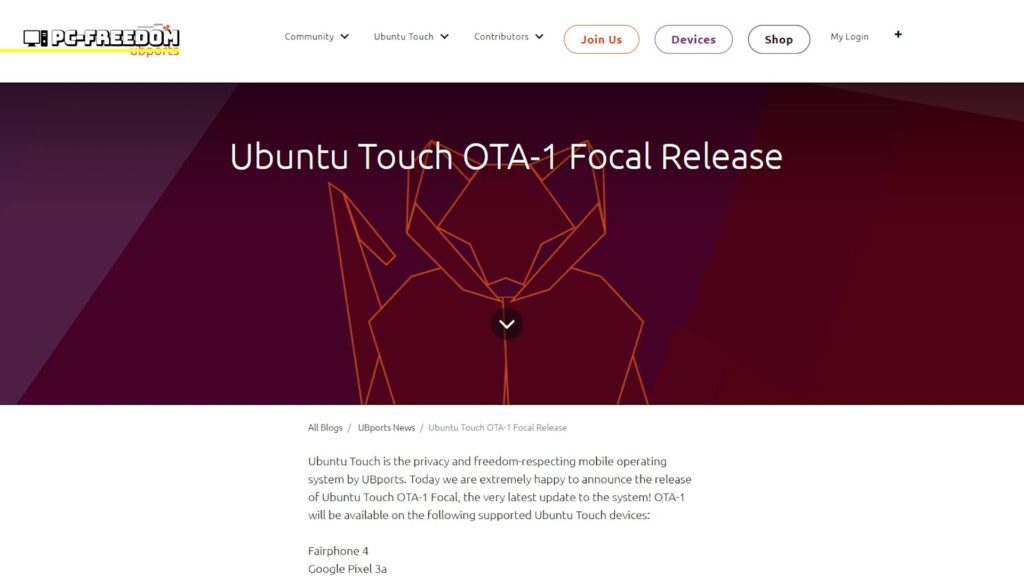 【さらばAndroid?!】Ubuntu Touch OTA-1 Focal 完全ガイド！スマホで動く Ubuntu でスマホライフをアップグレードする！