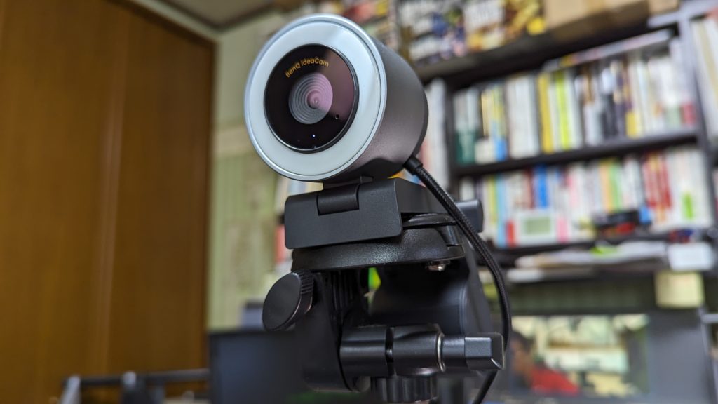 BenQ ideaCam S1 Pro | 手持ちモードで自由に撮影できる高解像度オール・イン・ワンWebカメラ