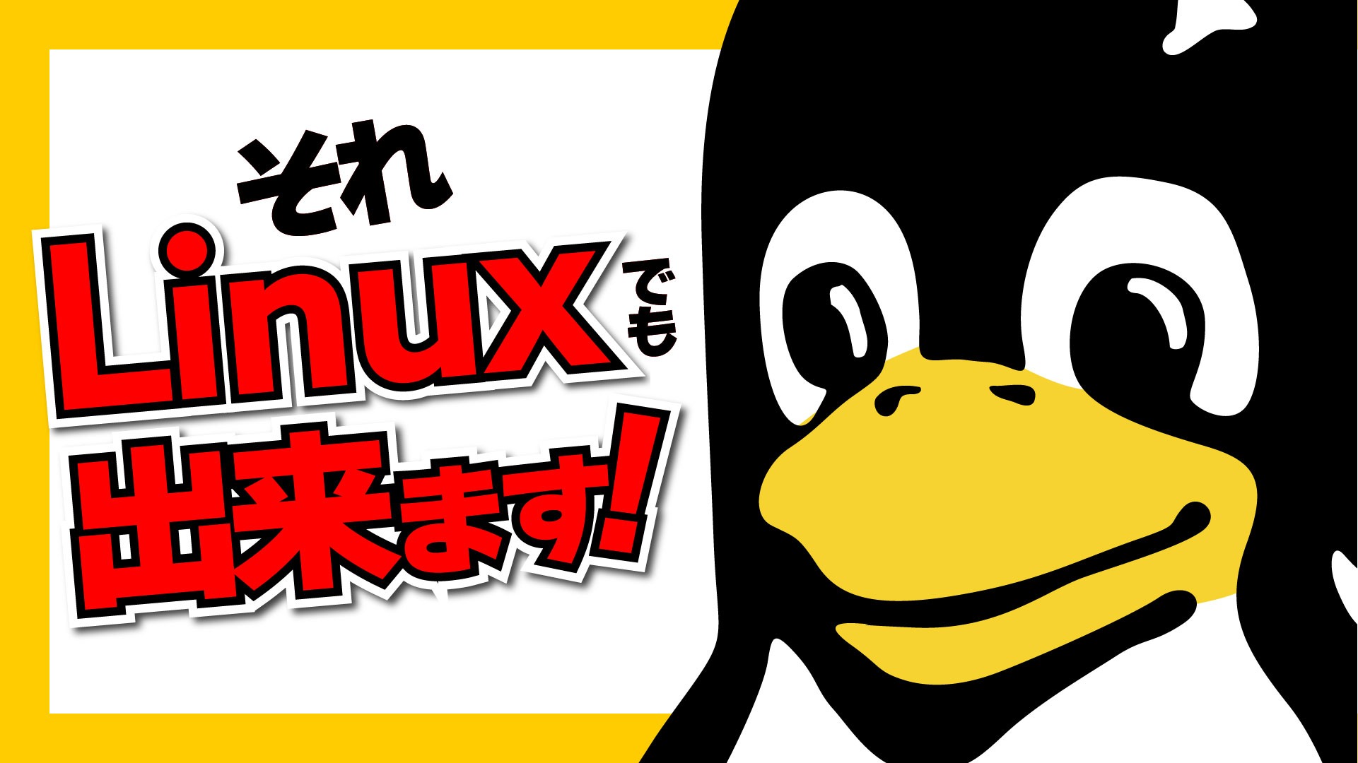それ、Linux でできます！